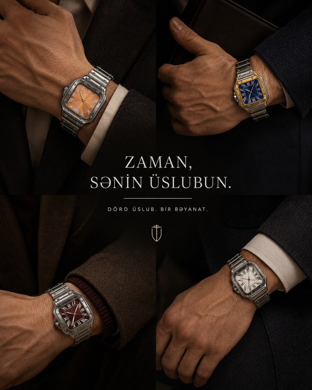 Premial Zəriflik Saatı – 4 Rəng Seçimi